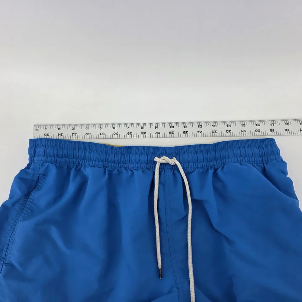 Polo Ralph Lauren Swim Trunks Mens XL Heritage Nylon Classic Blue Beachwear
